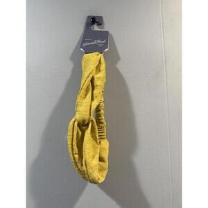 New Womens Universal Thread Headwrap 1 Piece Yellow